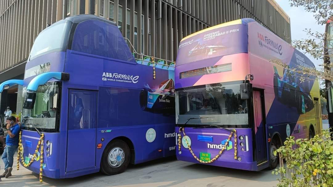 Double Decker bus Hyderabad